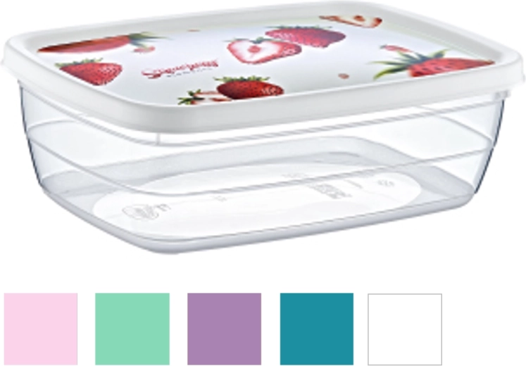 Pravokotna škatla Deco Trend 1,2 l