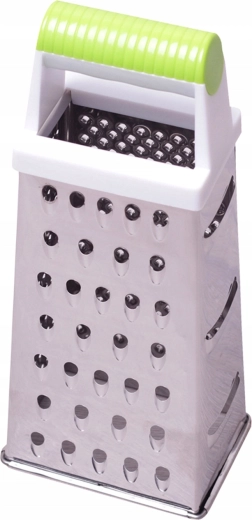 Štiristranski kuhinjski ribežen Kamille iz nerjavnega jekla