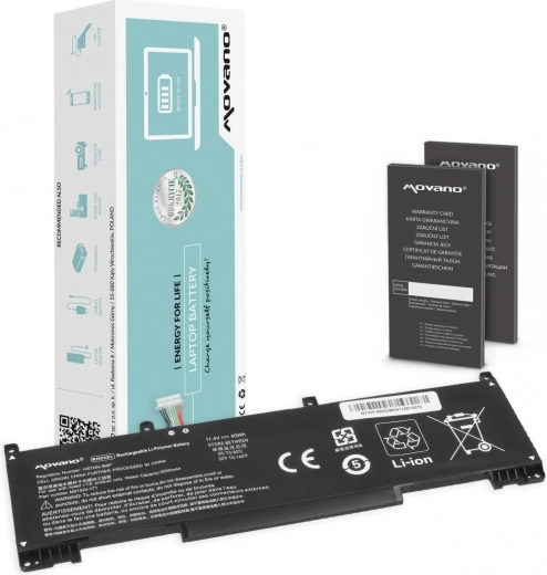 Baterija Movano RH03XL za HP ProBook 440/445/450/630/640/650 G8–G10 (3550 mAh, 40 Wh)