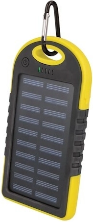 Setty sončna powerbanka 5000 mAh rumena