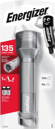 Energizer kovinska LED ročna svetilka 2× D