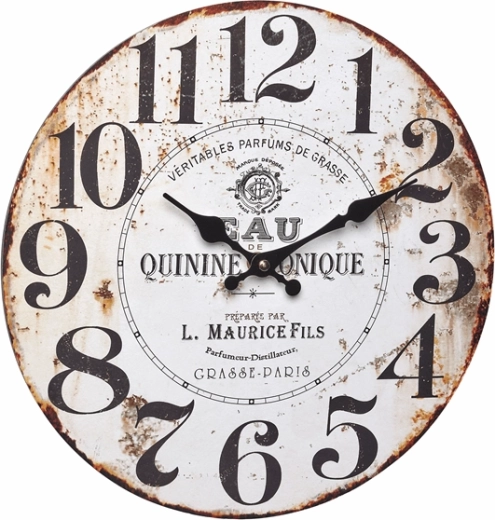 TFA Vintage Quinine Tonique analogna stenska ura v retro slogu