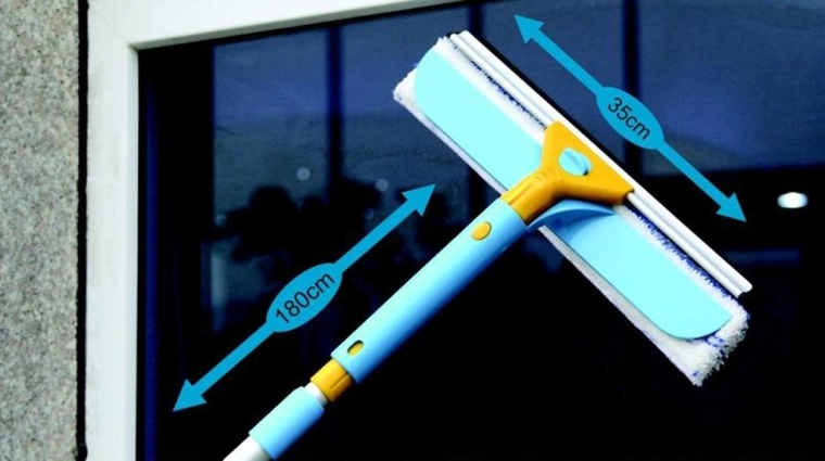 Čistilec oken s teleskopsko palico TORO