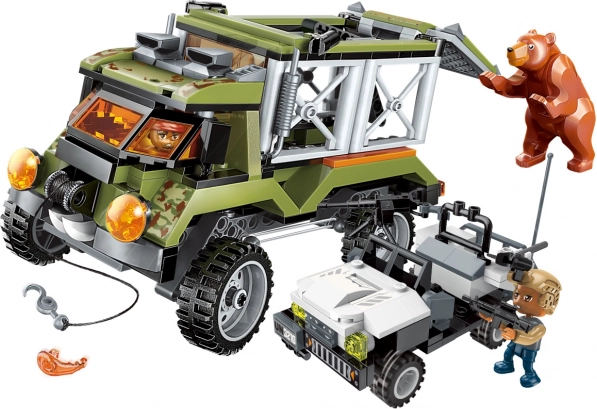 Qman Police Battle Force – pobeg orjaka medveda