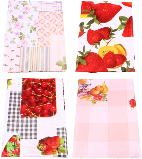 Ceratni vodoodporni prt 110 × 140 cm z netkano tkanino