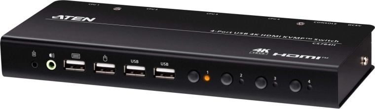 4-portni USB HDMI KVMP preklopnik 4K
