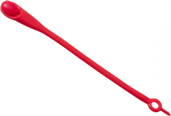 Silikonske vezalke brez zavezovanja, 14 kosov – rdeče