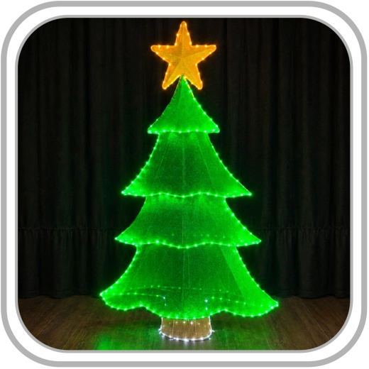 Christmas LED Tree 180 cm with 290 Warm White LEDs