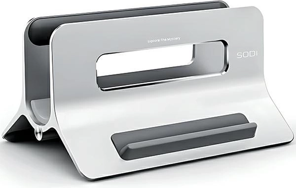 Gravitacijsko navpično stojalo za prenosnik SODI SMS300, srebrno