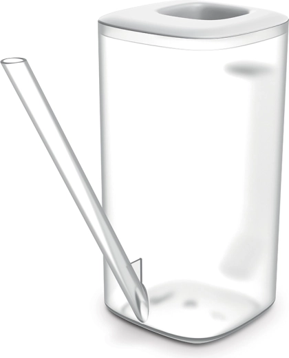 Zalivalka TUBI 1,6 l prozorna/bela