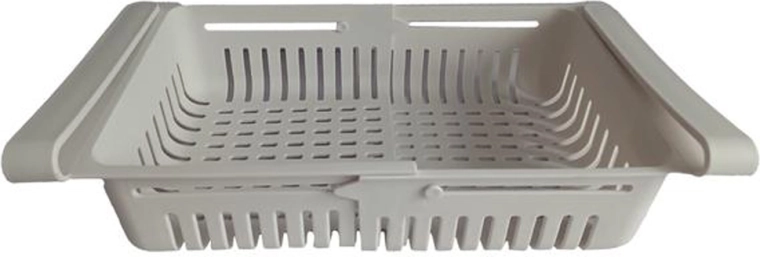 Izvlečni plastični organizator za hladilnik 28,5 × 16,2 × 7,5 cm