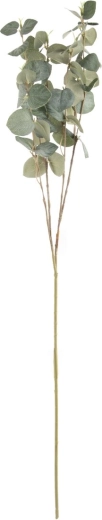 Umetna dekorativna vejica evkaliptusa, zelena, 82 cm
