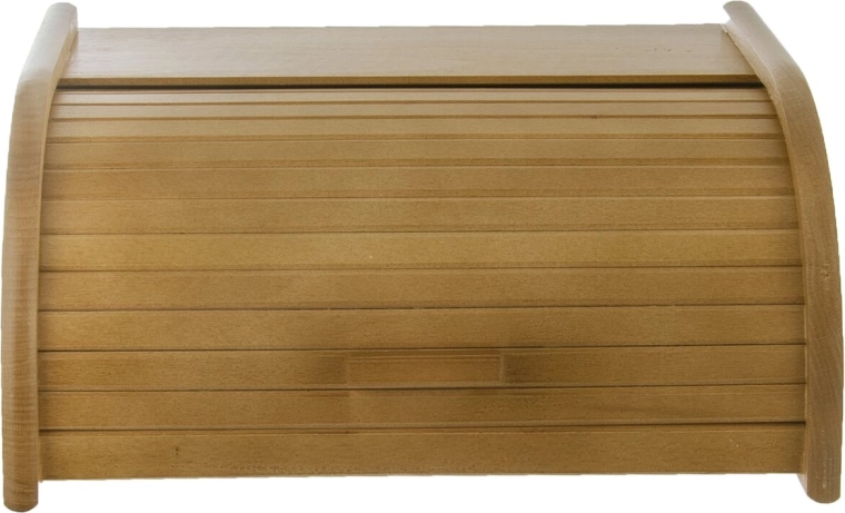 Lesena škatla za kruh Amalie rumena 38,5 × 29 × 18 cm