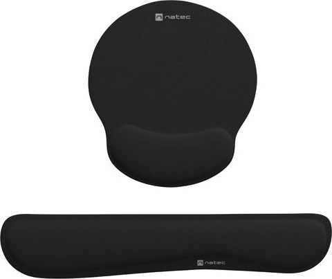 Ergonomska podloga za miško in opora za zapestje Natec Chipmunk 2 v 1