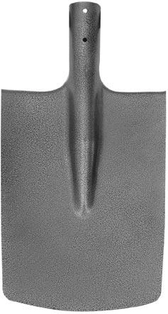 Kvadratna lopata brez držala, kladivni komaxit premaz