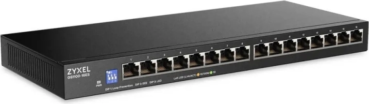 Zyxel gs1100 preklopni neupravljani gigabitni stikalo 16 vrat