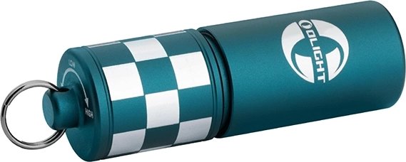 Olight i17 Checkered Flag omejena obesna svetilka USB‑C