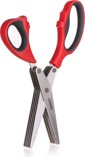 Škarje za zelišča 21 cm Culinaria rdeče