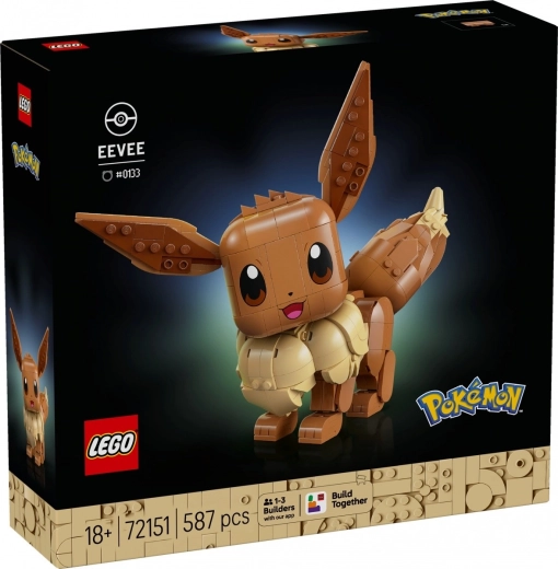 LEGO Pokémon Eevee – sestavljivi komplet za odrasle