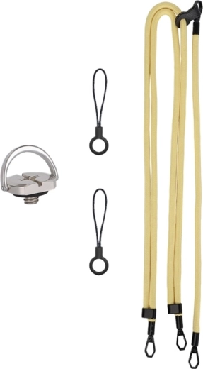 Sunnylife večnamenski trak za okoli vratu za DJI Osmo Pocket 3 – rumen