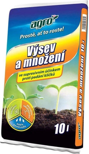 Substrat za setev in razmnoževanje 10 l AGRO