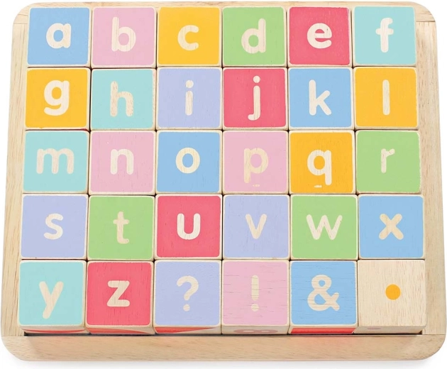 Wooden Educational ABC Blocks Le Toy Van