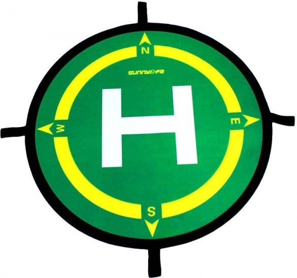 Pristajalna podloga za drone 50 cm geografske smeri