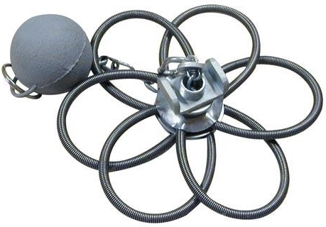 Dimniška krtača z utežjo 130–230 mm, 6 vzmeti