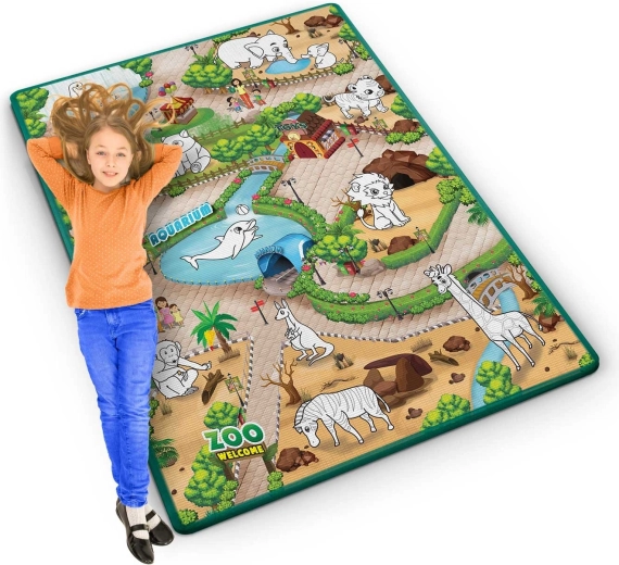 Rolo barvna penasta podloga za barvanje 120 × 92 cm Ricokids