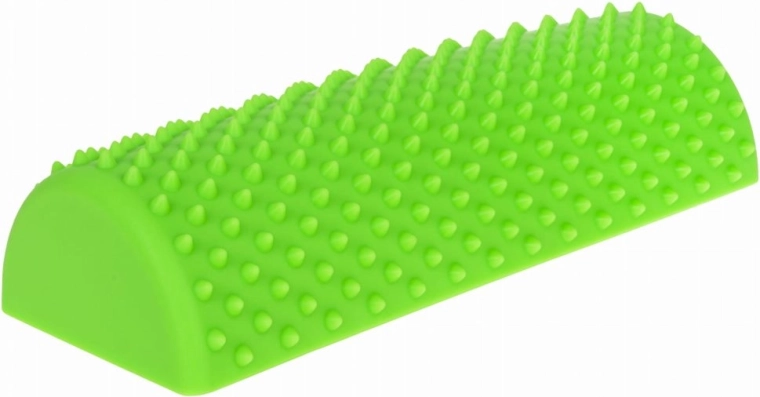 TULLO massage half-roller with stimulating spikes – green