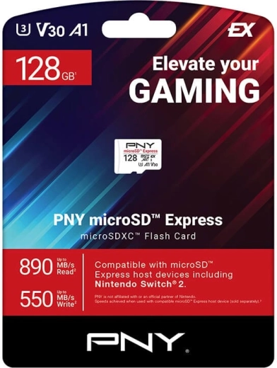 Kartica PNY microSD Express 128 GB - 1 kos