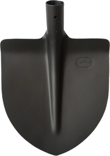 Srčasta lopata črna brez ročaja