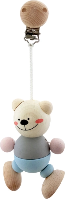 Hess igrača s sponko Medvedek