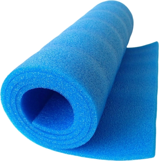 Acra vadbena podloga (karimatka) 180 × 50 cm, 8 mm, modra – 1 kos