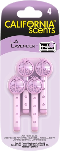 Dišava za avto za zračno rešetko L.A. Lavender – CALIFORNIA SCENTS