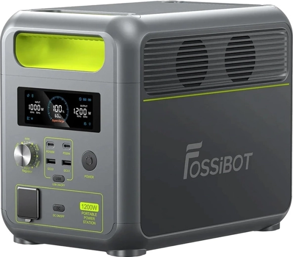 Sončna polnilna postaja FOSSIBOT FBP1200 1200 W zelena