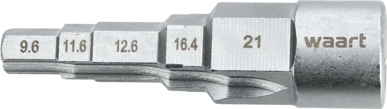 Ključ za radiatorske spojke z več velikostmi