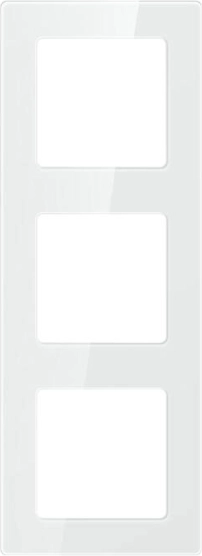 Trojni okvir za vtičnico Avatto bel