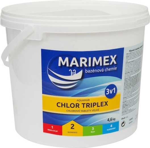 Marimex Chlor Triplex počasi topne tablete 4,6 kg