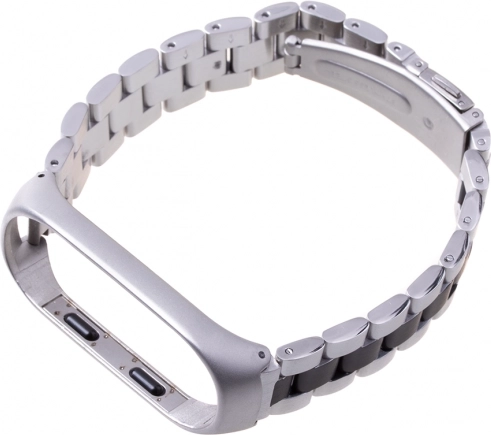 Zapestnica Xiaomi Mi Band 3/ Xiaomi Mi Band 4 – srebrna in črna