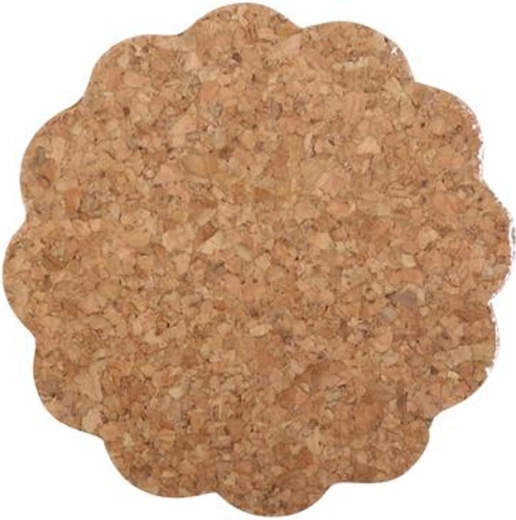 Pluteni podstavki TORO rožica, 6 kosov, 9,5 cm