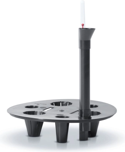 Namakalni sistem za lončnice ROUND z merilnikom vodne ravni