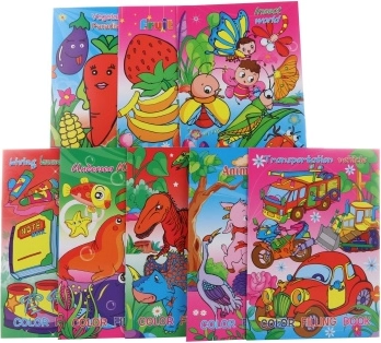 Otroške pobarvanke – preproste slike za barvanje