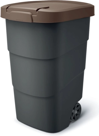 Vrtna posoda za odpadke s kolesi WHEELER 110 l