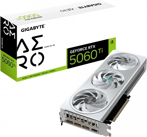 Gigabyte AERO GeForce RTX 5060 Ti OC 8GB grafična kartica