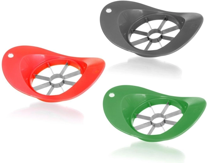 Rezalo za jabolka Culinaria, 18,5 cm, mešanica barv