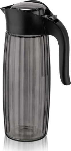 Stekleni vrč s pokrovom 1,5 l QLUX