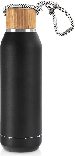 Termovka iz nerjavečega jekla Orion, črna, 580 ml