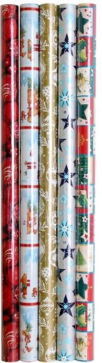 Christmas wrapping paper 5 m