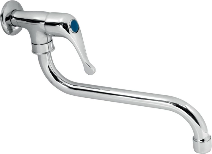 Stenska kuhinjska armatura TITANIA IRIS za hladno vodo, krom